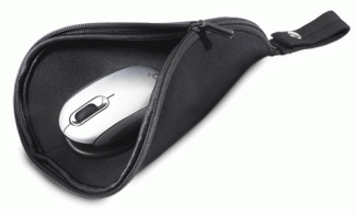 Smartfish Zip-Up Travel Mouse Pad Pouch
