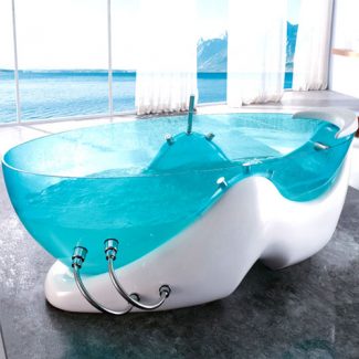 Transparent Bathtub is Clearly Awesome