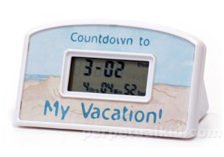 Vacation Countdown Timer Clocks