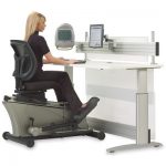elliptical machine desk
