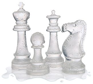 Ice Chess Set Makes for One Cool Game