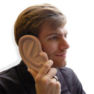 Giant Ear iPhone Case- Can You Hear Me Now?