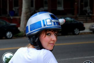 R2-D2 Motorcycle Helmet