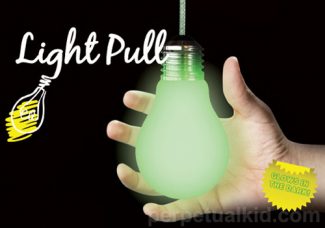 Glow in the Dark Light Bulb Pull