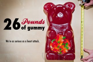26 Pound Edible Gummy Bear Party Bowl