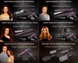 Get "Twilight Hair" with Limited Edition Twilight Branded Styling Tools