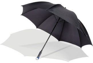 Umbrella with Flashlight Handle