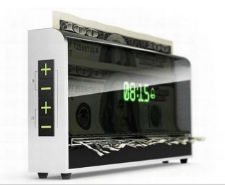 Money Shredding Alarm Clock Proves Time Really is Money