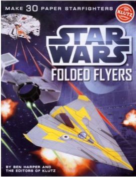 Star Wars Folded Flyers Paper Airplanes Kit