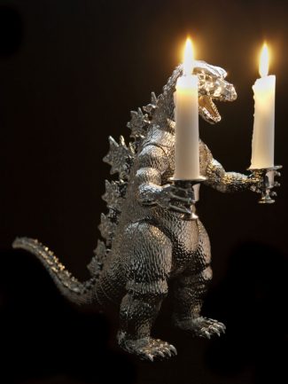 Godzilla Candlesticks
