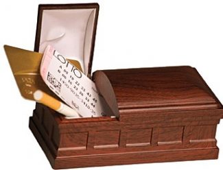 Bury the Habit with a Recordable Coffin