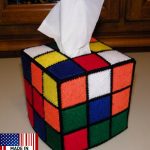 rubiks cube tissue box