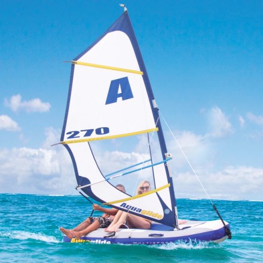 inflatable holiday sailboat