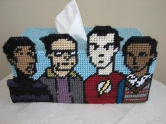 Big Bang Theory Tissue Box Cover