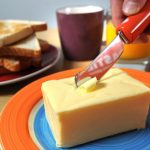 heated butter knife