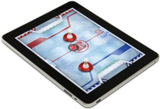 iPad Air Hockey with Capacitive Strikers