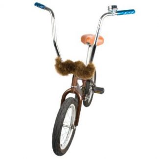 Bikestache: Add a Mustache to your Bicycle