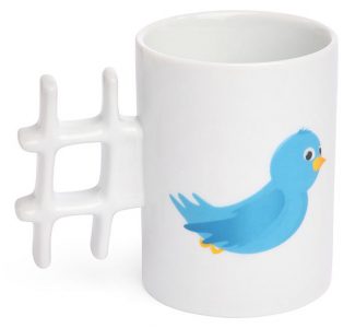 Twitter Hash Tag Mug