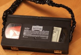 Clutch Purse from a VHS Tape