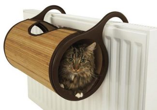 Bamboo Cat Radiator Bed
