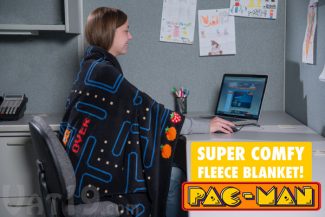 Game Over: Pac-Man Fleece Blanket