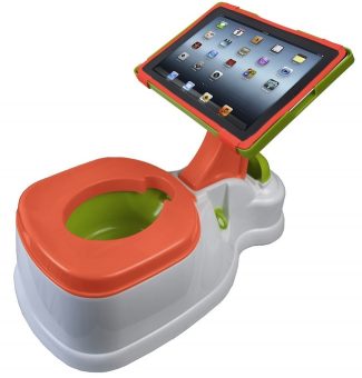 iPotty: iPad Holding Potty Seat
