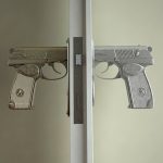 handgun door knobs