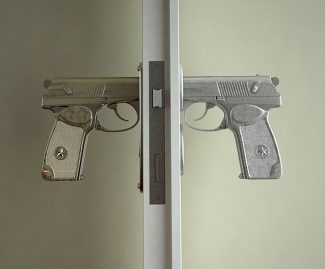 Handgun Doorknobs