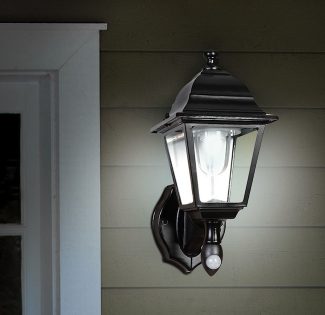 Motion Activated Cordless Outdoor Sconce