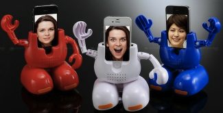 Dancing Robot iPhone Stand