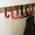 umbrella handle coat rack