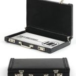 briefcase business card holder