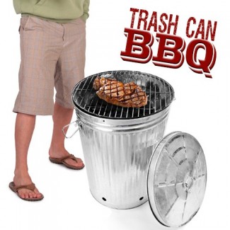 Trash Can Barbecue: Grill Like a Bum