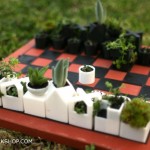 3d printed planter chess set