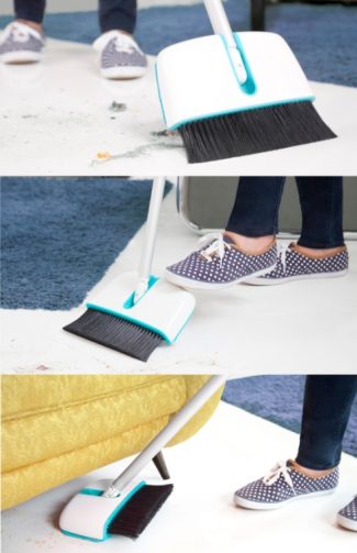 Flipside is a Broom and Floor Duster in One