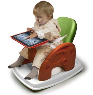 Rocking Chair with iPad Stand