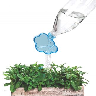 Rainmaker Plant Watering Cloud Turns Bottles into Watering Cans