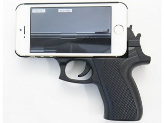 Pistol Grip iPhone Case: Shoot me a Text
