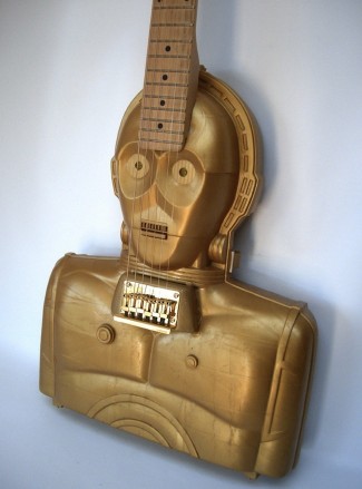 C-3PO Action Figure Case Guitar