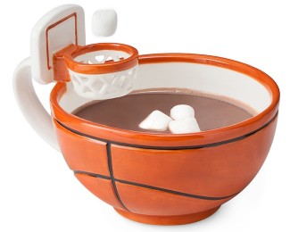 Mug with a Basketball Hoop