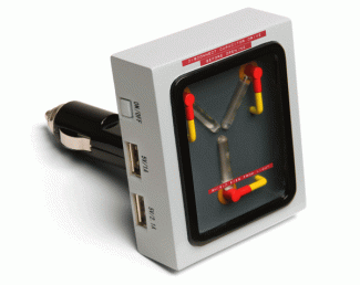 Great Scott! It's a Flux Capacitor USB Car Charger