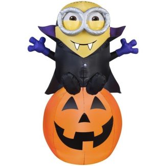 Inflatable Minion Vampire Halloween Decoration