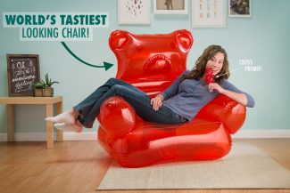 Gummy Bear Inflatable Chair