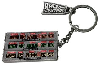 Back to the Future II Time Circuit Keychain