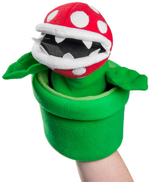 Super Mario Piranha Plant Puppet