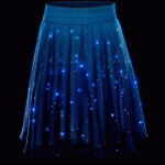 twinkling stars skirt