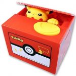 pikachu coin stealing bank