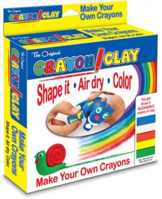 Crayon Clay- Easiest Way to Make Your Own Crayons