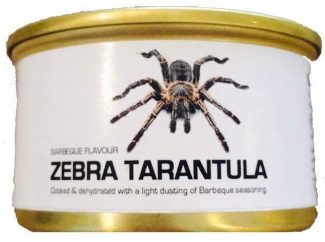 Dehydrated Edible Zebra Tarantula