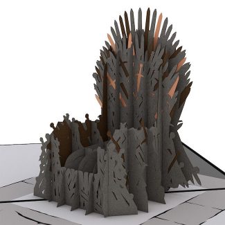 Game of Thrones Iron Throne Pop-Up Greeting Card